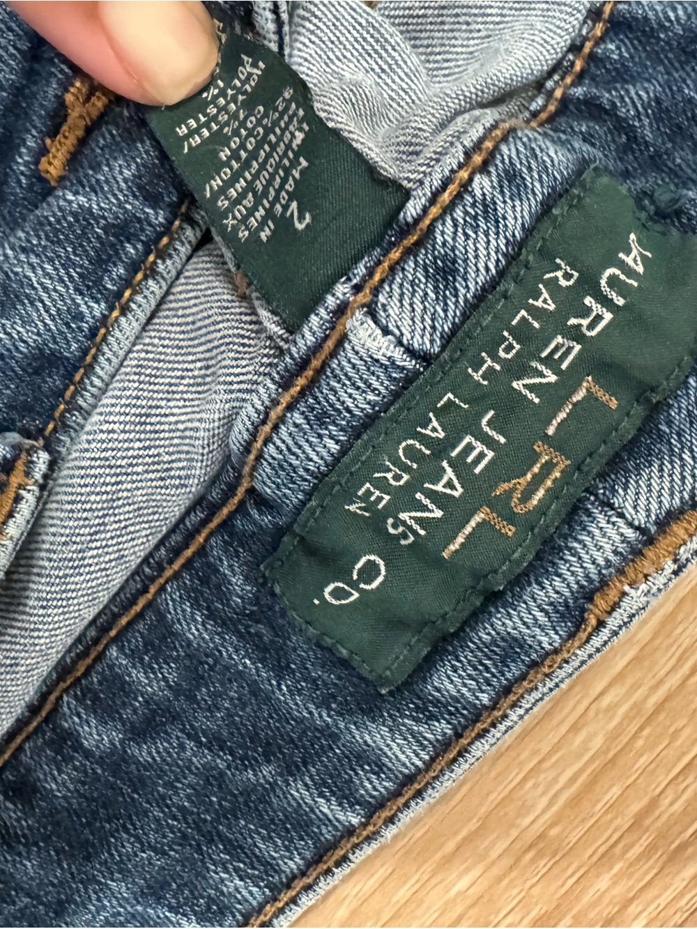 Ralph Lauren Vintage Straight Leg Jeans - Picture 6 of 6